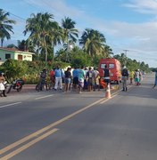 Colisão entre motocicletas deixa feridos em Maragogi