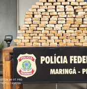 PF apreende 154 kg de crack em caminhão que teria saído de Ponta Porã