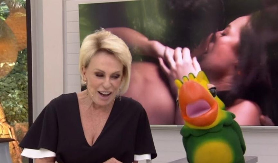 Ana Maria Braga e Louro José mostram cenas de sexo da novela A Dona do Pedaço no Mais Você