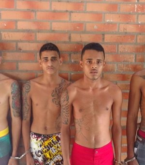 Grupo é preso com 1,5 kg de maconha, armas e munições no Trapiche da Barra