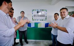 inauguração de unidade de saúde em Girau