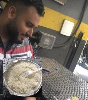 Homem pede frango à parmegiana e recebe quentinha só 'com arroz'