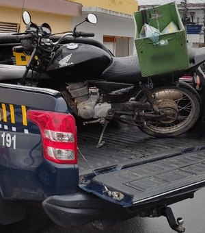 PRF prende homem por receptação de motocicleta em União dos Palmares