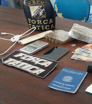 PM cumpre mandado de prisão por tráfico de drogas na zona rural de Arapiraca