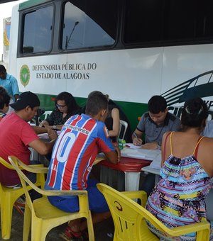 Defensoria Pública leva serviços ao Centro de Maceió nesta terça-feira