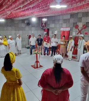 Tradicional terreiro de candomblé de Arapiraca recebe homenagem da Prefeitura