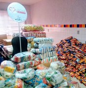 Campanha arrecada 5,5 toneladas de produtos para famílias afetadas pela pandemia