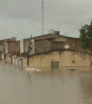 Cerca de 2 mil casas ficam submersos em São Miguel dos Campos