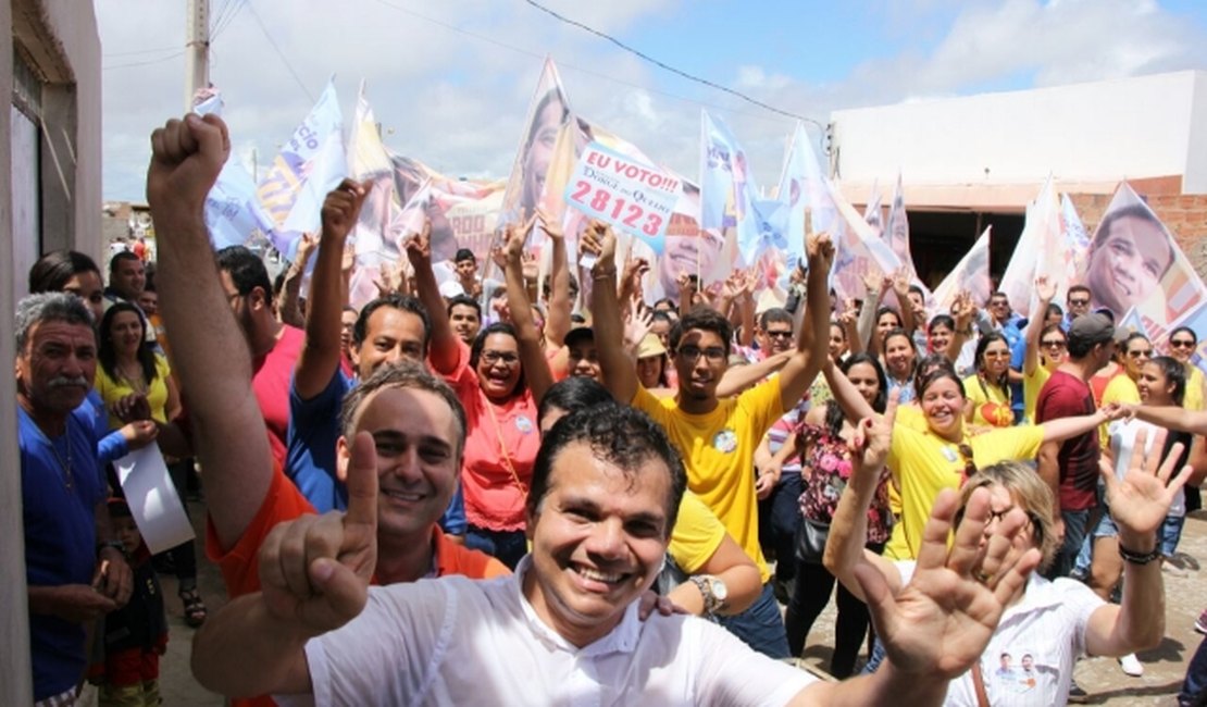 Ricardo Nezinho realiza primeira caminhada oficial de sua campanha a prefeitura de Arapiraca