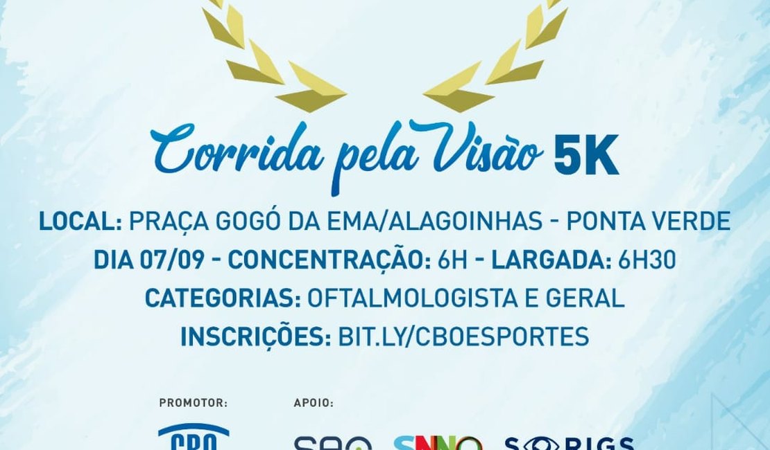 Corrida pela Visão em Maceió abre atividades do CBO Esportes