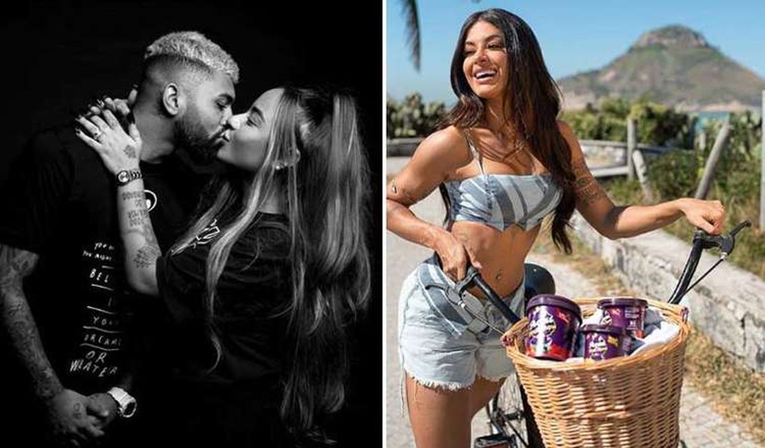Gabigol teria traído irmã de Neymar, Rafaella, com Aline Riscado