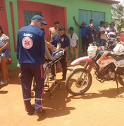 Colisão entre motocicletas deixa uma pessoas feridas no Agreste