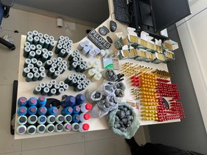 Homem é preso em flagrante por comercializar munições e insumos em Porto Calvo