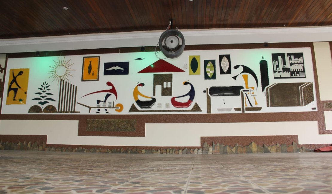 Mural artístico de Ismael Pereira é tombado como Patrimônio Histórico de Arapiraca