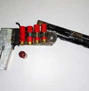 Homem é flagrado com arma de fogo artesanal em Arapiraca