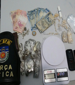  Dupla é presa por tráfico de drogas em Maceió