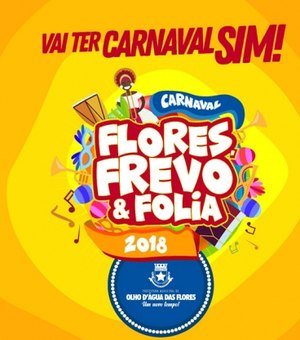 Prefeitura de Olho D'água da Flores confirma realização de Carnaval 2018