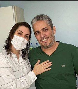 Cláudio Canuto recebe alta após diagnóstico de Covid-19 e retoma campanha para prefeito de Arapiraca