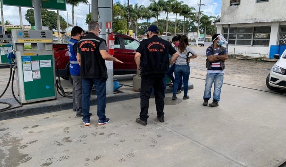 Sefaz realiza 2ª fase da operação Stumpf em postos de combustíveis em Alagoas