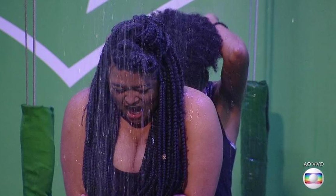 BBB19: Após 5 horas, Rízia e Gabriela desistem de prova do líder