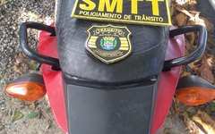 Moto recuperada pela SMTT