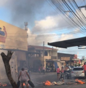 População pede segurança e protesta contra assaltos na Ponta Grossa