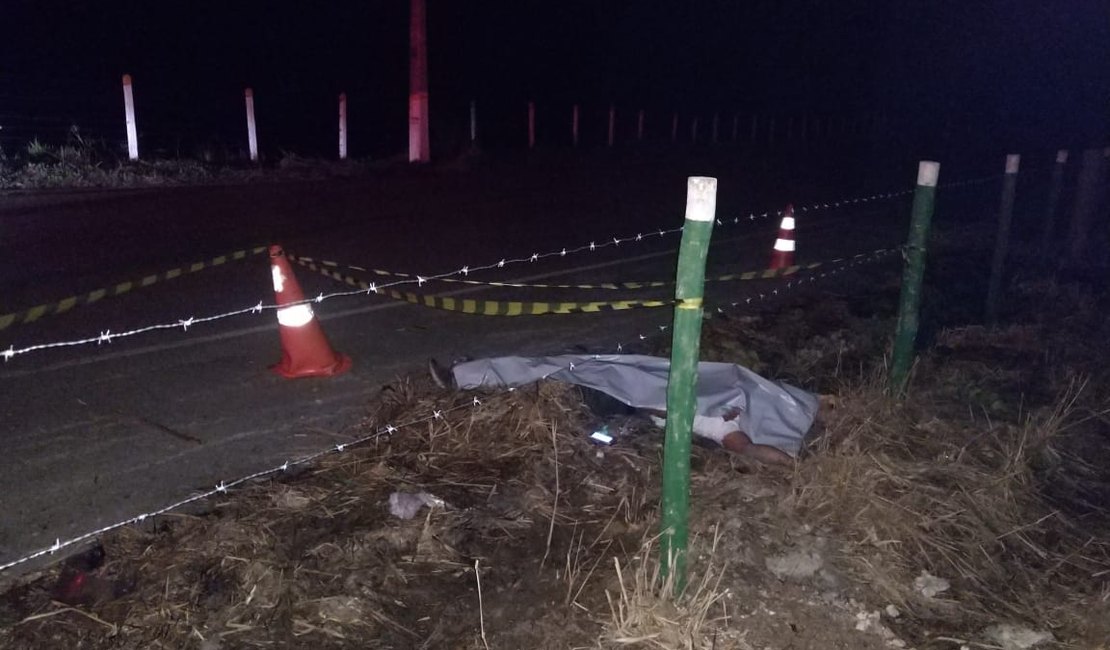Motoqueiro morre em acidente de trânsito em Porto Calvo