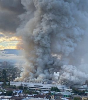 Incêndio toma hospital no Chile e pacientes são transferidos