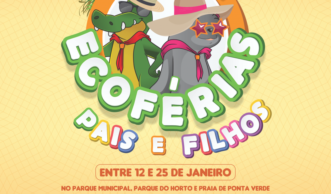 Projeto EcoFérias oferece atividades para crianças e adultos