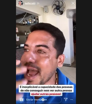 Influencer e empresário maceioense desabafa no Instagram após ser denunciado 