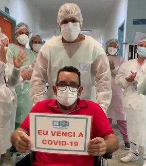 [Vídeo] Em 24 horas, HEA concede alta a 28 pessoas recuperadas da Covid-19