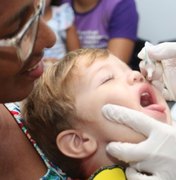 Alagoas chega aos 92,44% da cobertura de vacinação contra a Polio e Sarampo