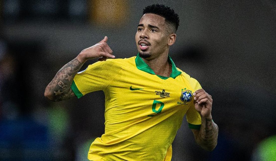 Gabriel Jesus é punido com mais um jogo de suspensão e desfalca Brasil na final da Copa América
