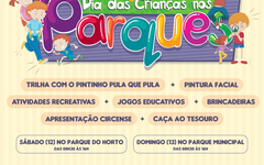 Parque do Horto e Parque Municipal ofertam atividades especiais para o Dia das Crianças