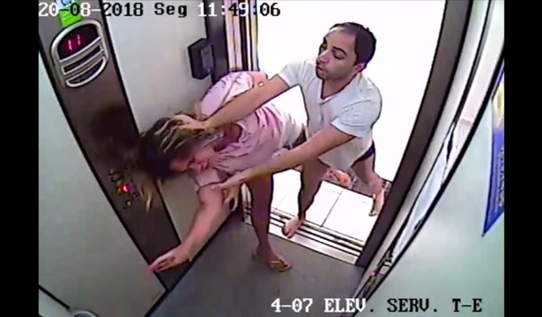 [Vídeo] Cantor de forró agride ex-mulher na frente do filho de seis anos 