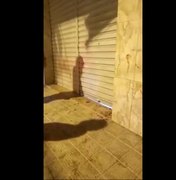 [Vídeo] Homem leva tiros enquanto estava em um mercadinho na Zona rural de Feira Grande
