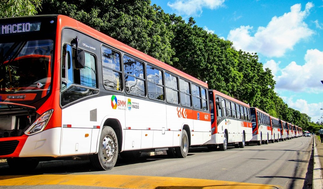 Maceió ganha 20 novos ônibus nesta sexta-feira (13)