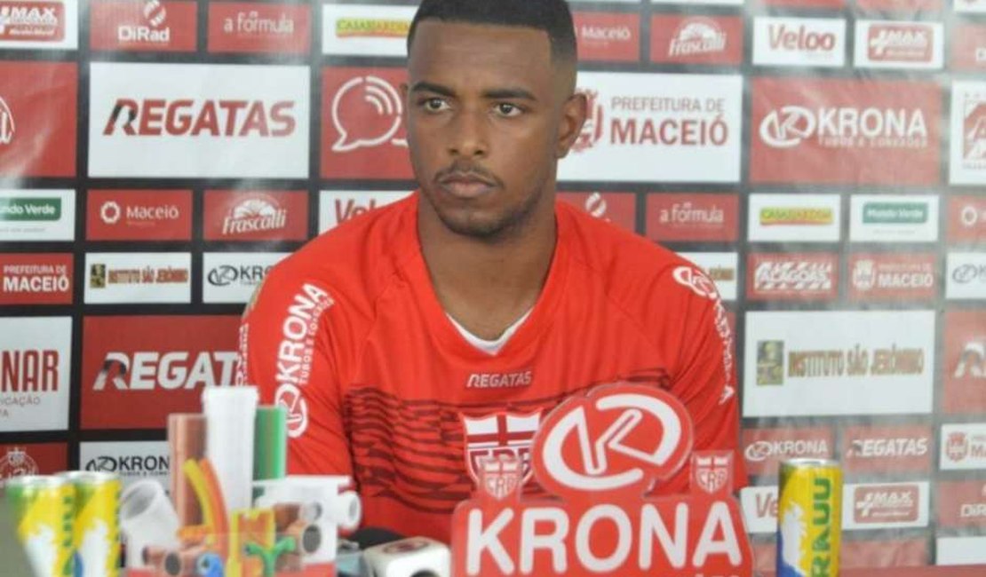 Diante do ex-clube, Wesley Dias alerta CRB: 'sei da força deles'