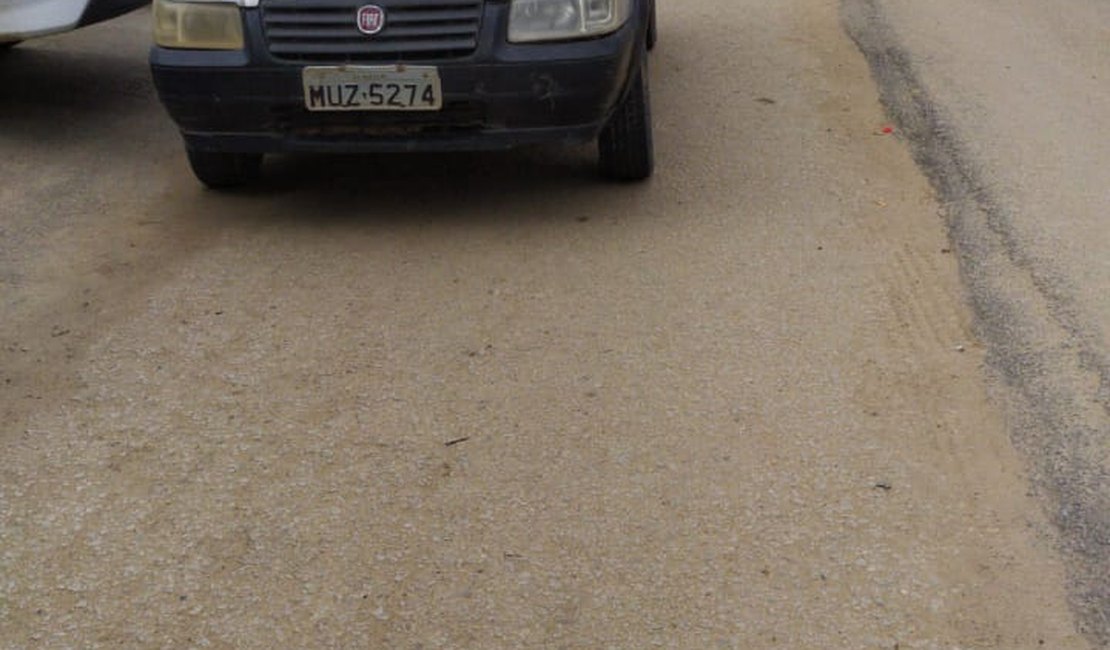 Homem é flagrado com veículo roubado na zona rural de Jundiá