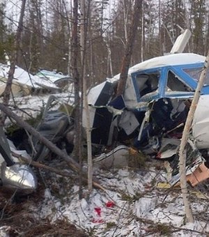 Criança de 3 anos é única sobrevivente em queda de avião na Rússia