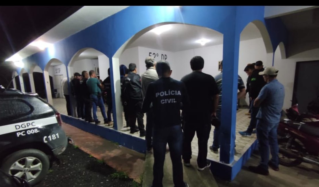 Polícia Civil prende três pessoas durante operação em Arapiraca