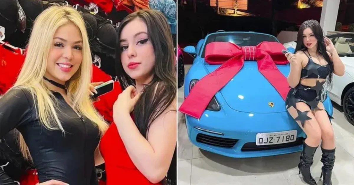 Bella Angel Irm De Mc Melody Ganha Carro De Luxo Avaliado Em R