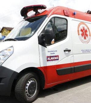 União dos Palmares recebe nova ambulância do Samu para reforçar atendimento na Zona da Mata