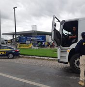 PRF encerra Campanha Siga em Frente Caminhoneiro em Alagoas