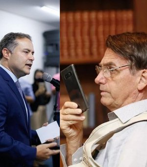 Bolsonaro pediu a colaboração de Renan Filho no diálogo com Renan Calheiros