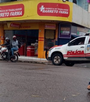 [Vídeo] Polícia fecha todas as entradas que dão acesso ao bairro Manoel Teles