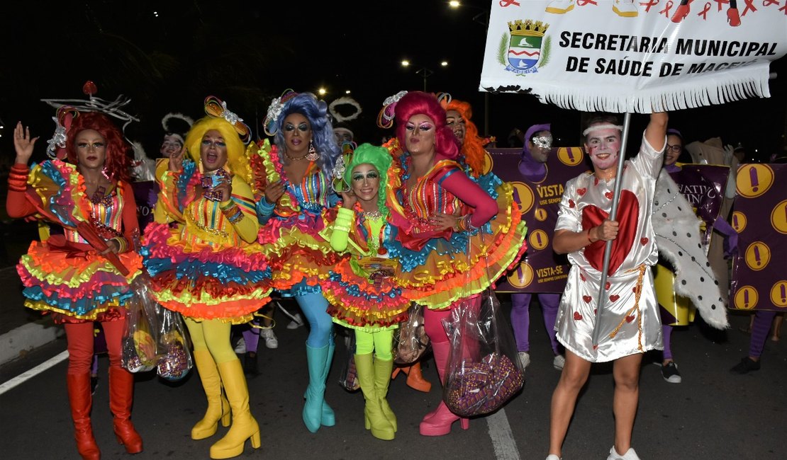Bloco do Prazer leva prevenção às ruas de Jaraguá nesta sexta (14)