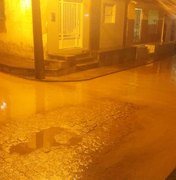 [Vídeo] Chuvas deixam ruas do município de Campestre alagadas