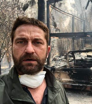 [Vídeo] Gerard Butler e Miley Cyrus têm casas destruídas em incêndio na Califórnia