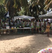 Há mais de três décadas, família baiana acampa no litoral alagoano durante o Carnaval